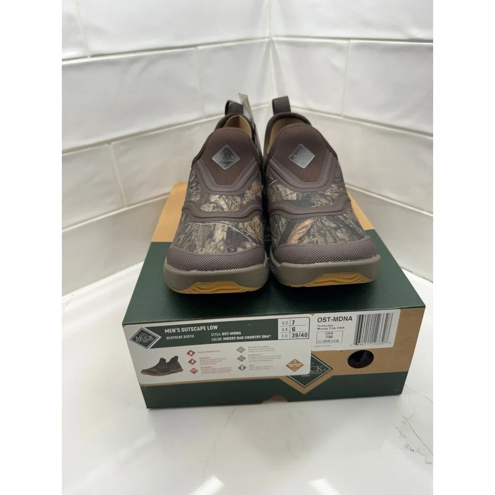 MUCK MEN'S MOSSY OAK COUNTRY DNA® OUTSCAPE SLIP ON men's‎ 7